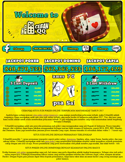 janetwilsin: Situs Poker Online
